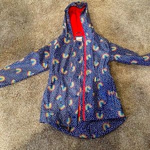 Rainbow raincoat